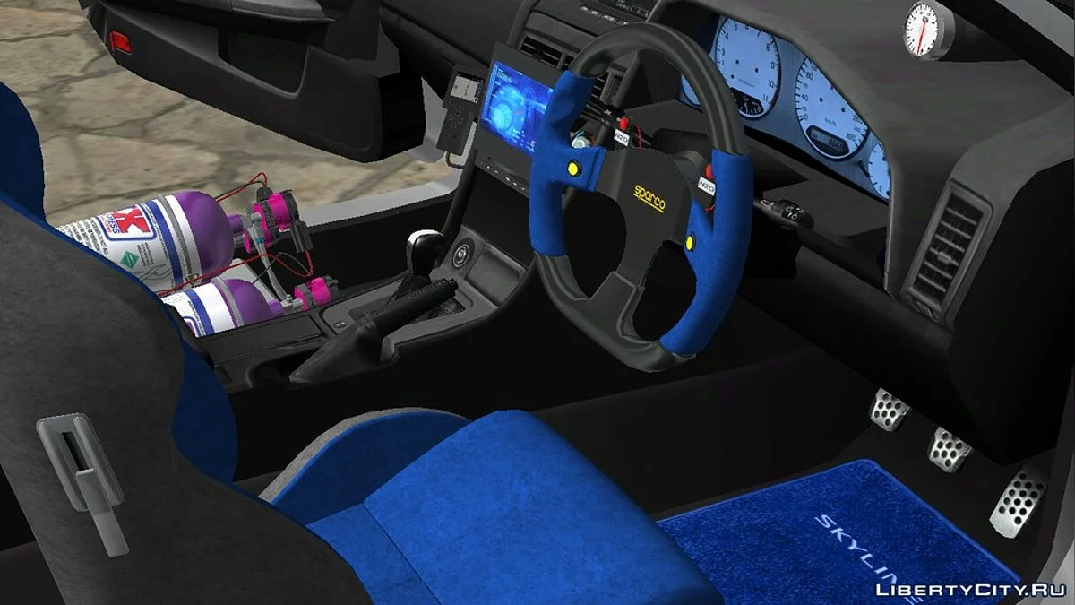 2F2F Nissan Skyline R34 / GTA Vice City