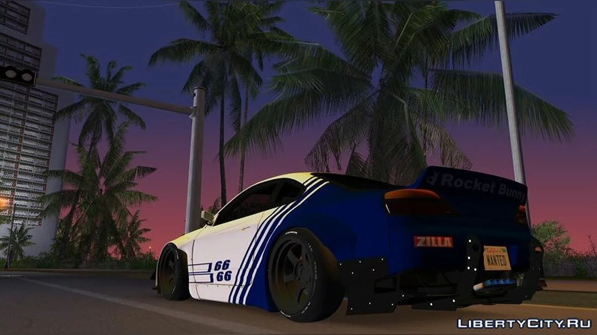 Nissan Silvia S15 Spec-R Rocket Bunny / GTA Vice City