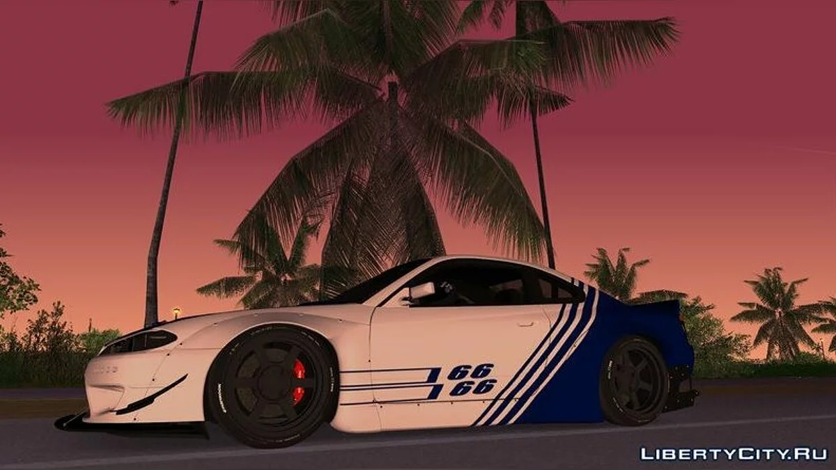 Nissan Silvia S15 Spec-R Rocket Bunny / GTA Vice City