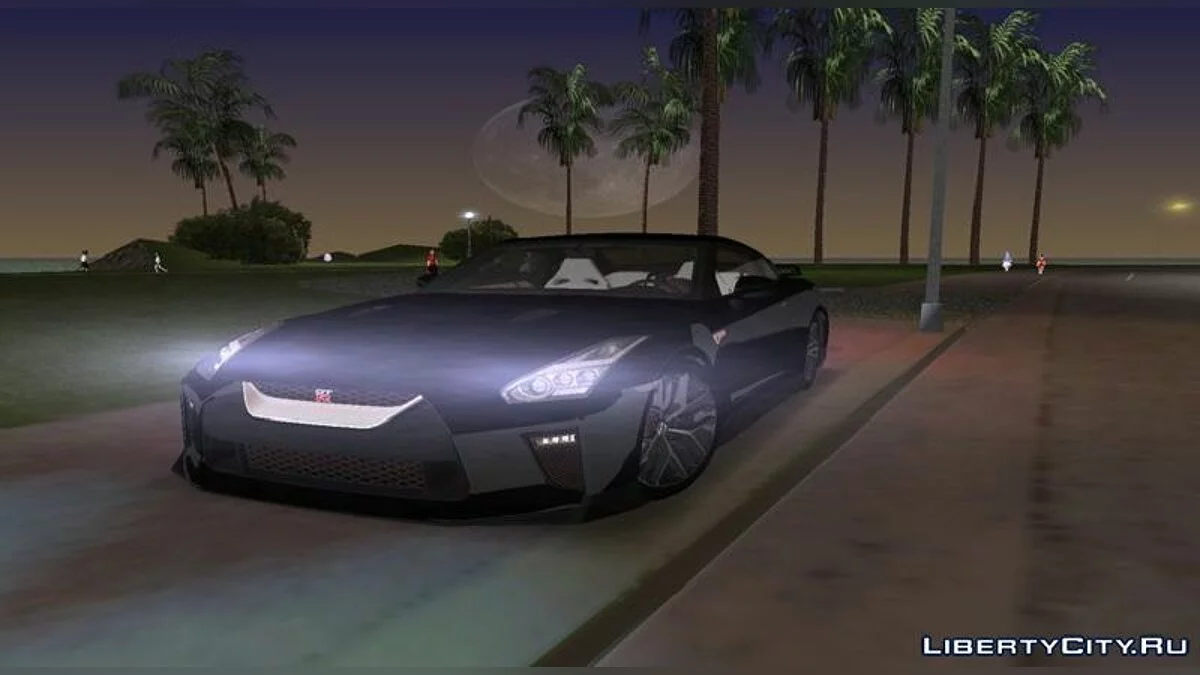 Nissan GT-R 2015 и 2017 / GTA Vice City