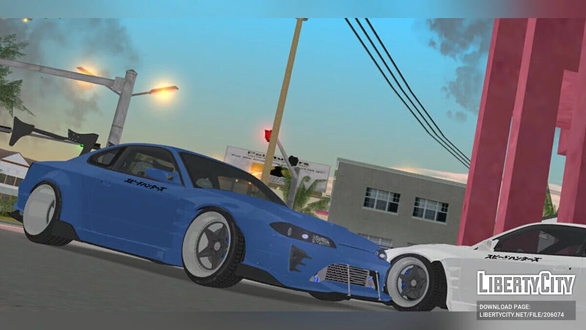 Nissan Silvia S15 '99 BN Sports 'BLS Luxury Sports' / GTA Vice City