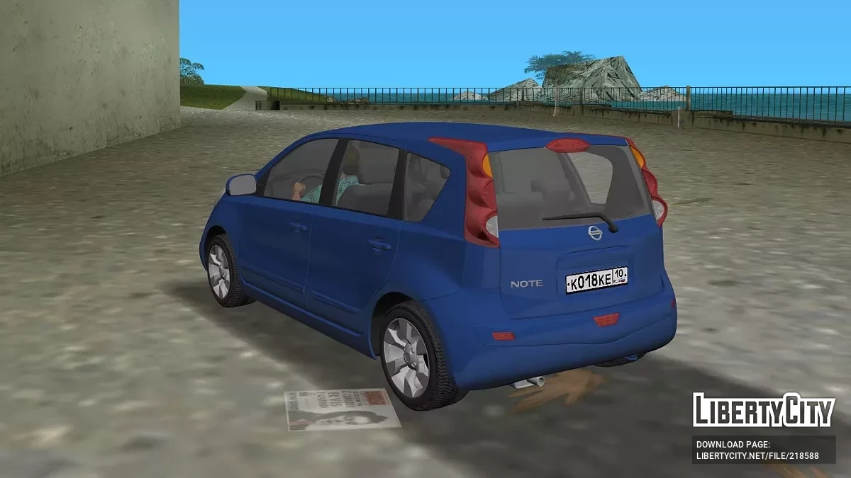 2009-2012 Nissan Note (VC) / GTA Vice City