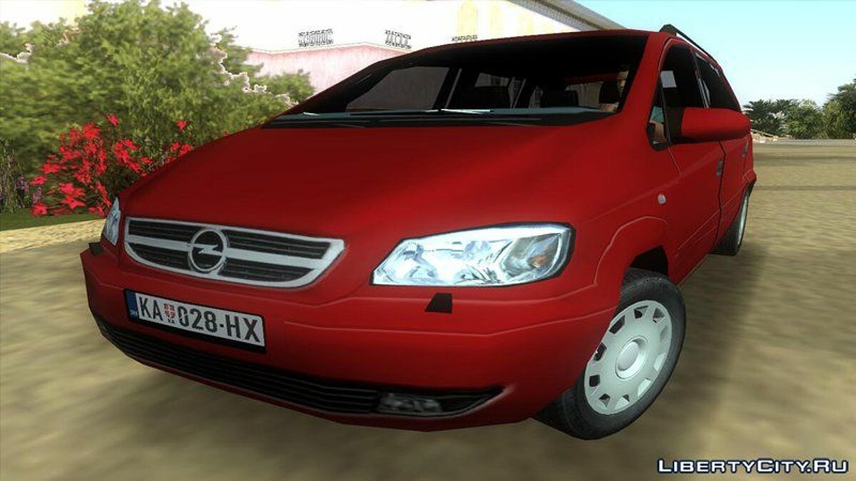 Скачать Opel Zafira 2.2DTI для GTA Vice City