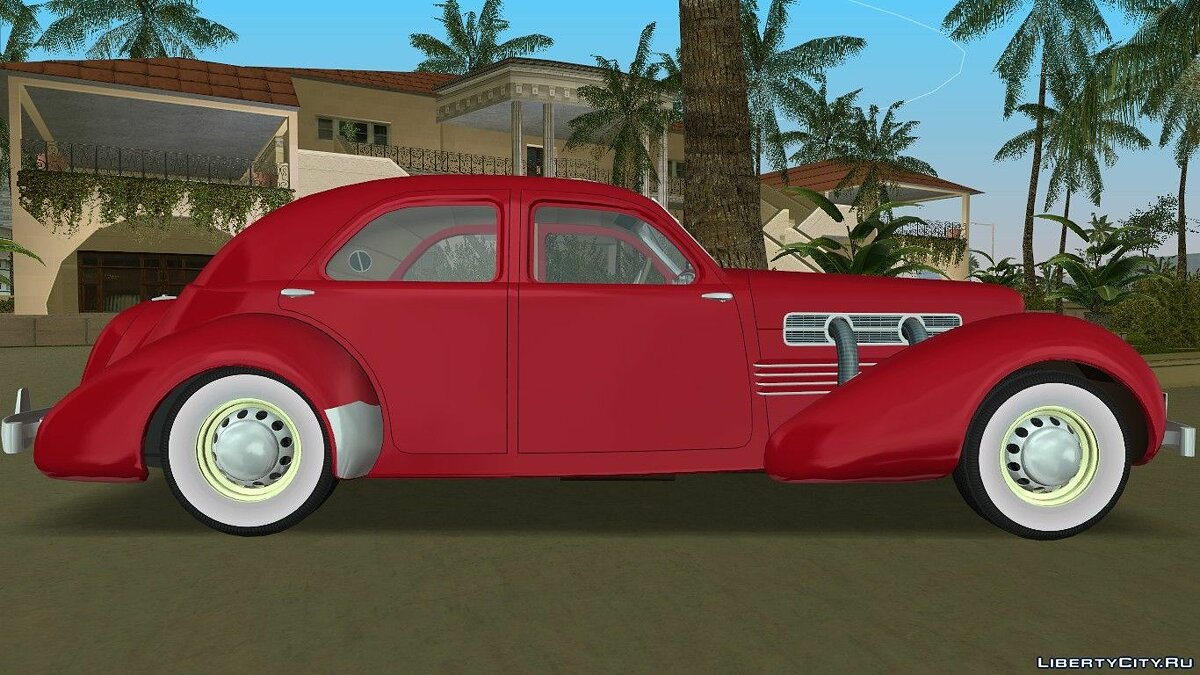 Cord 812 Charged Beverly Sedan 1937 for GTA Vice City - Картинка #2