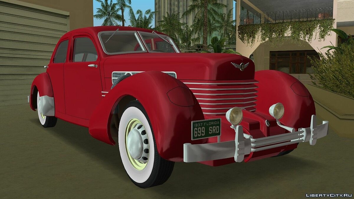 Cord 812 Charged Beverly Sedan 1937 for GTA Vice City - Картинка #1
