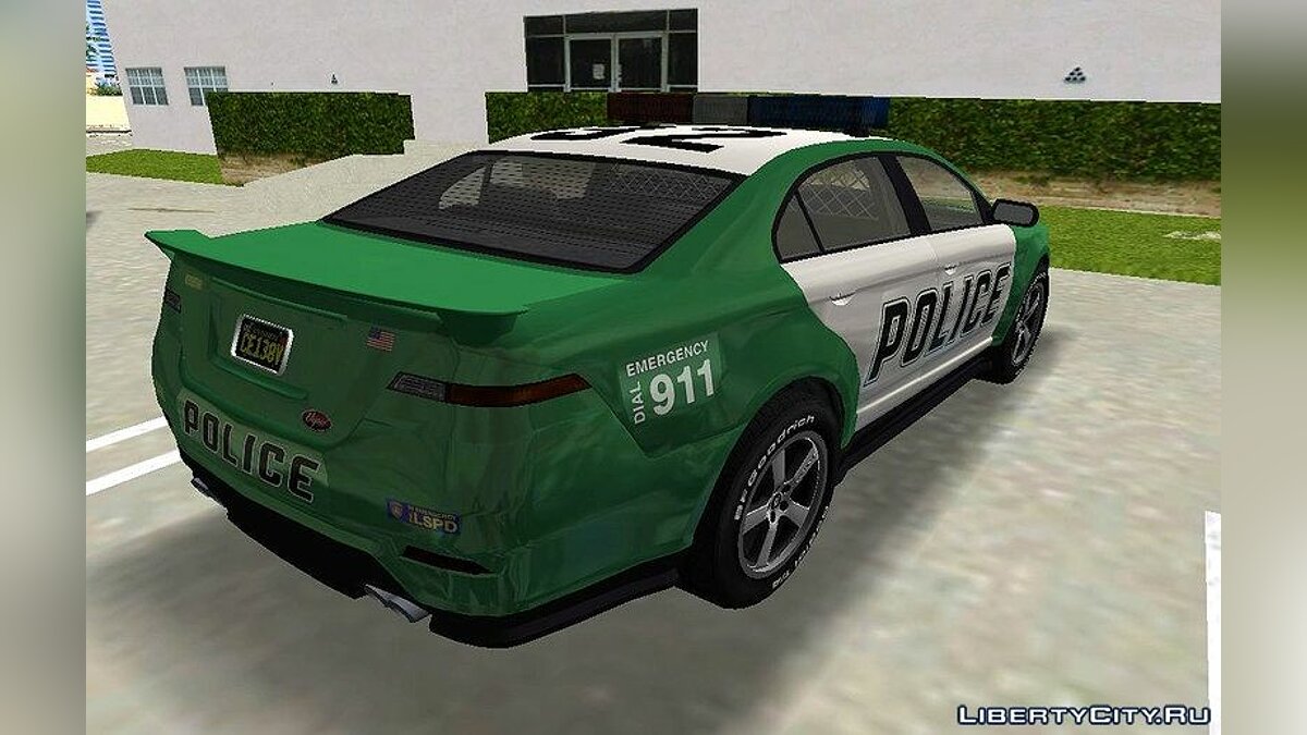 GTA V Police Car для GTA Vice City - Картинка #3