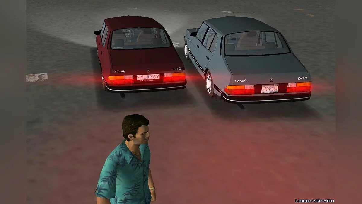 Saab 900i 16 (1986) / GTA Vice City