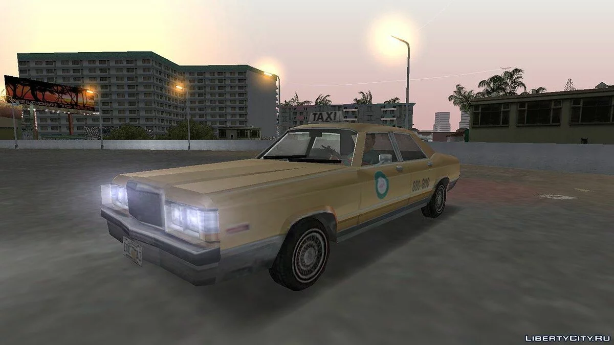 Flamingo Taxi из Driv3r / GTA Vice City