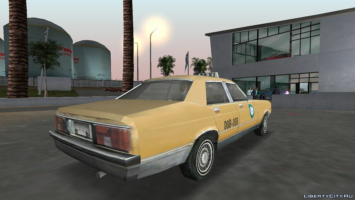Flamingo Taxi из Driv3r для GTA Vice City - Картинка #3