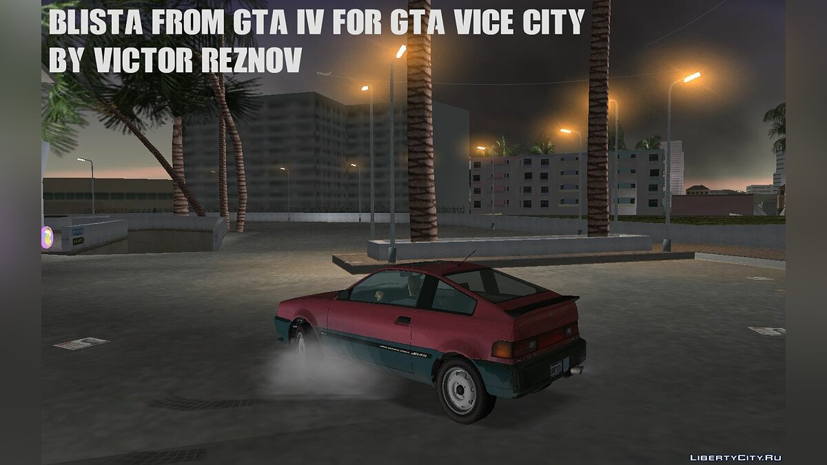 Blista from GTA IV for GTA Vice City для GTA Vice City - Картинка #2