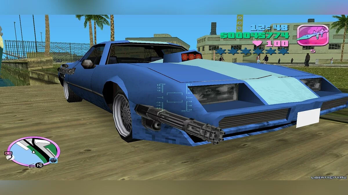 Скоростная пушечная платформа Phoenix (MVL) / GTA Vice City