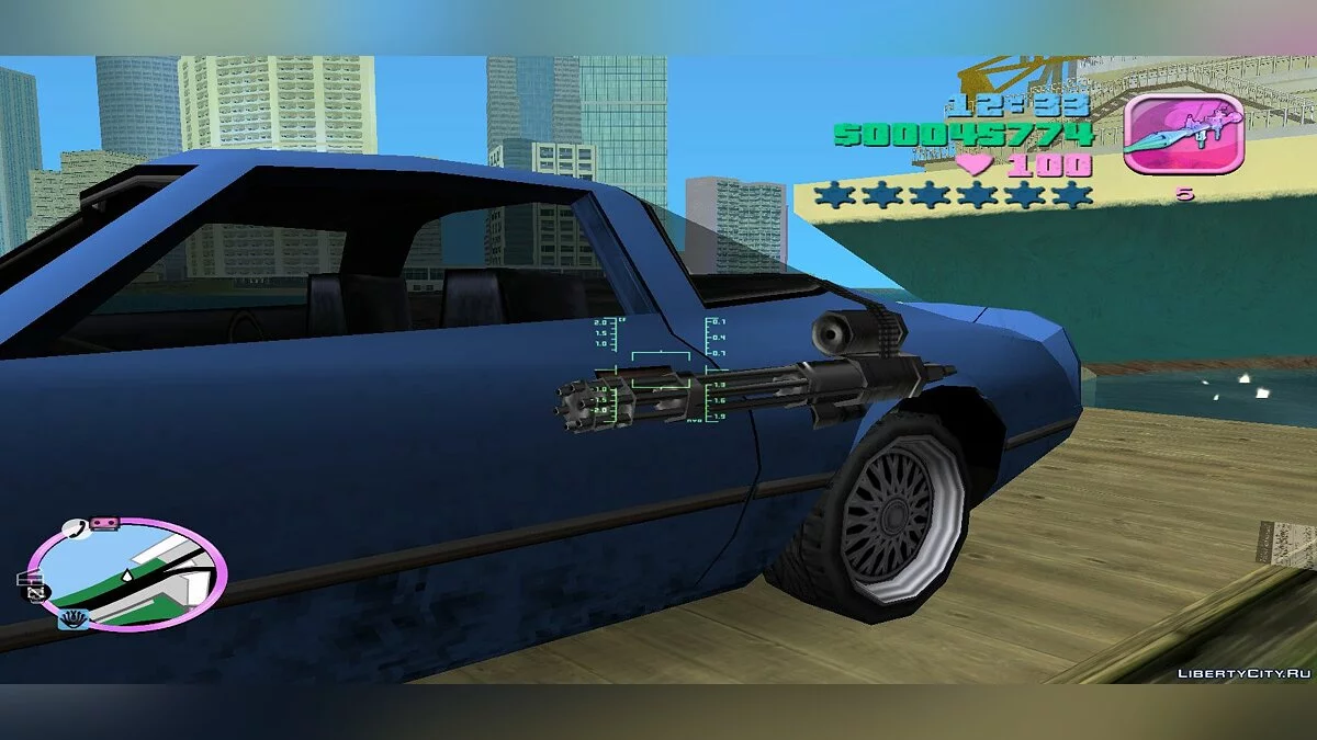 Скоростная пушечная платформа Phoenix (MVL) / GTA Vice City