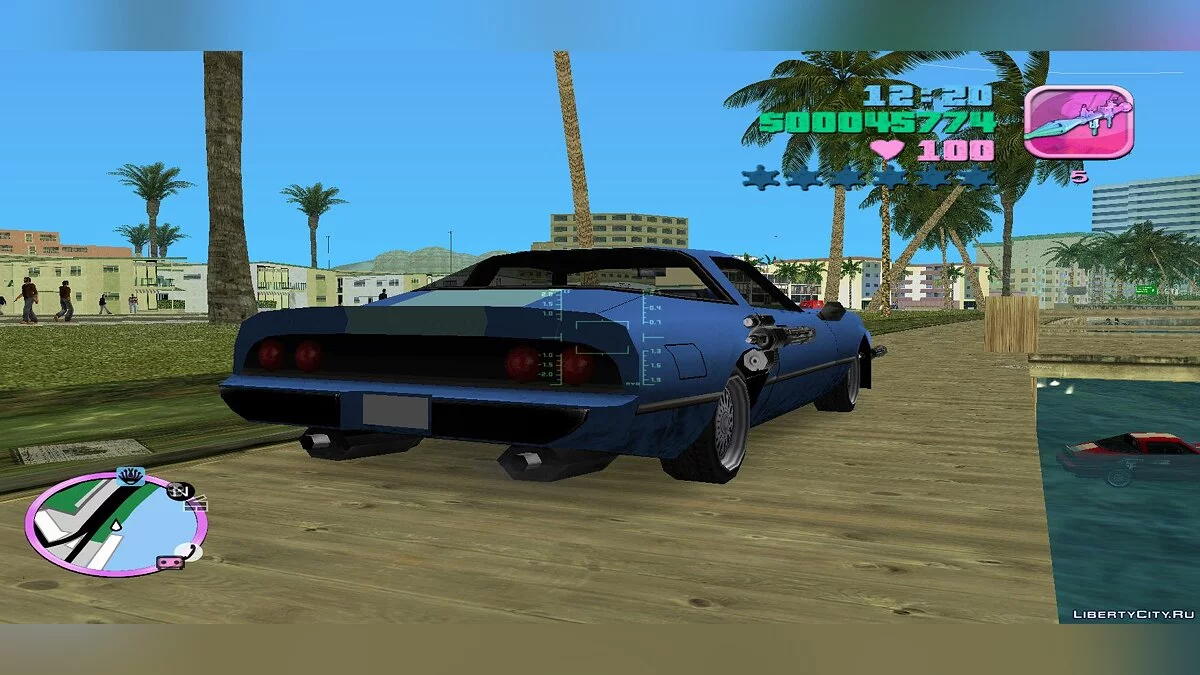 Скоростная пушечная платформа Phoenix (MVL) / GTA Vice City