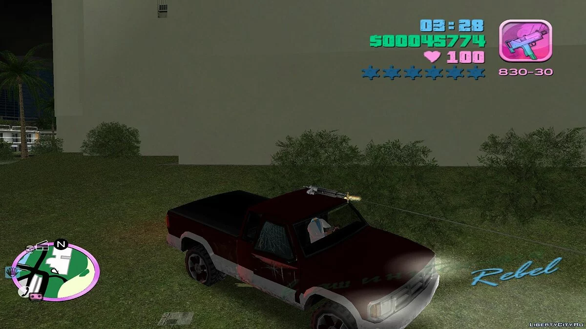 Вооруженный Rebel (MVL) / GTA Vice City