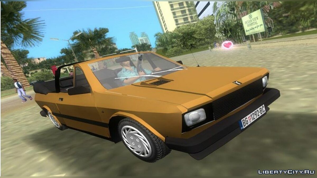 Yugo Koral 45 Kabrio для GTA Vice City - Картинка #1