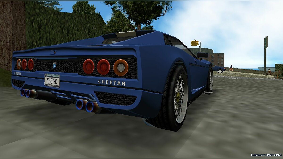 Grotti Cheetah Classic from GTA 5 for GTA Vice City - Картинка #2