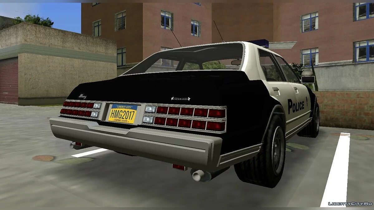 GTA 5 Albany Esperanto полиция [III/VC] / GTA Vice City