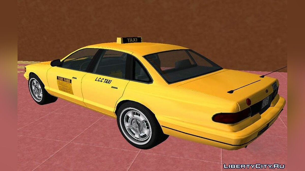 Такси из GTA 4 для GTA Vice City - Картинка #3