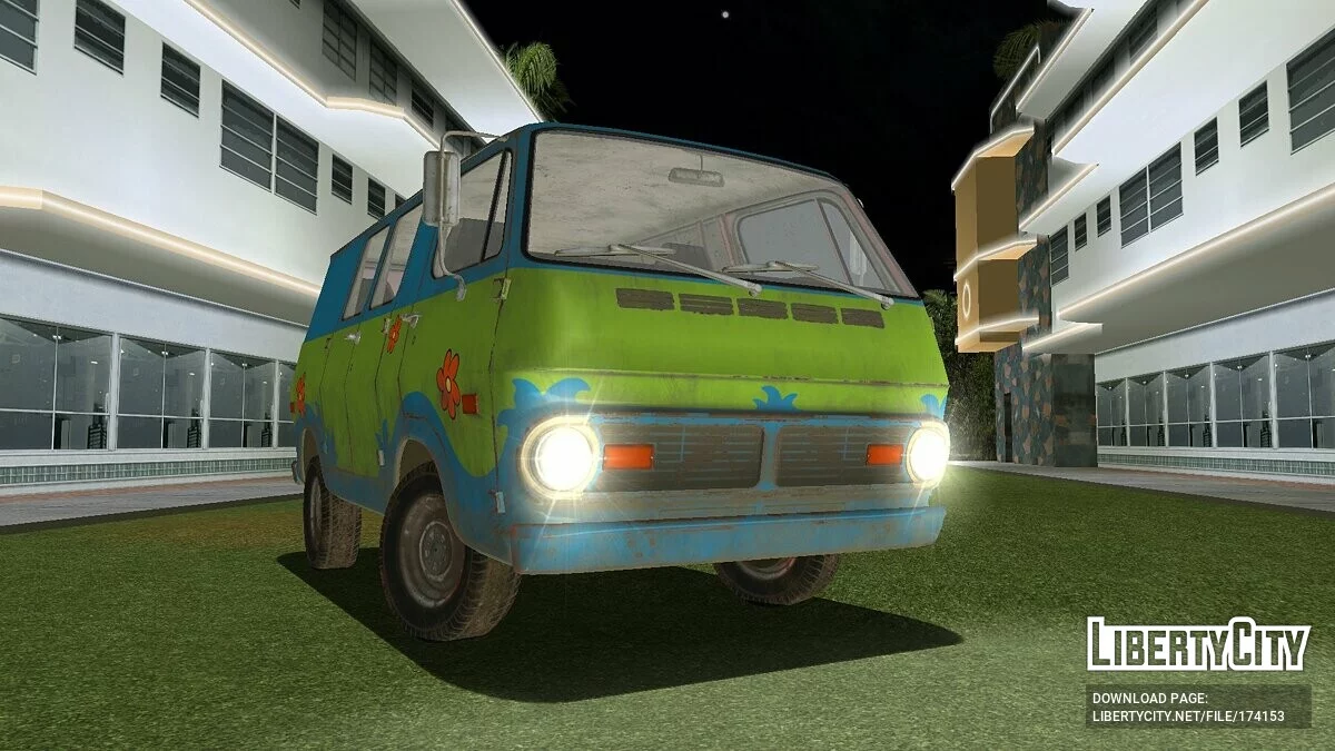 Scooby Doo Mystery Machine / GTA Vice City