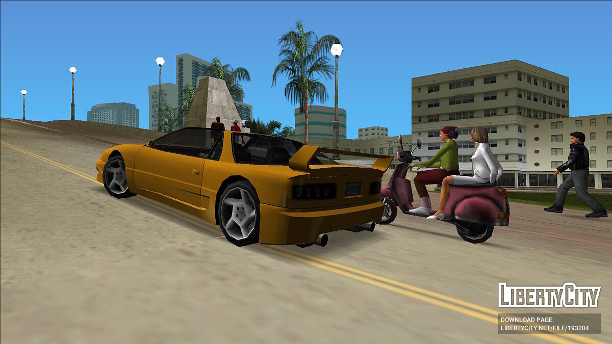 Скачать Super GT из San Andreas для GTA Vice City