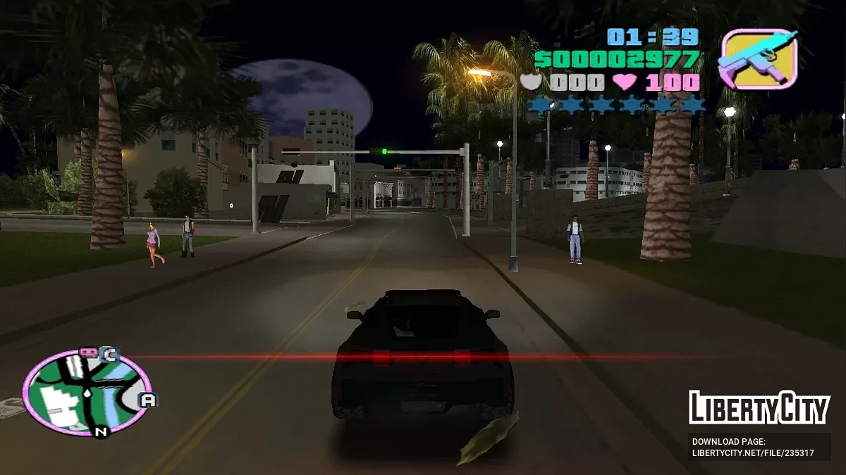 Chevrolet Corvette Grand Sport Интерсептор (VCPD) / GTA Vice City