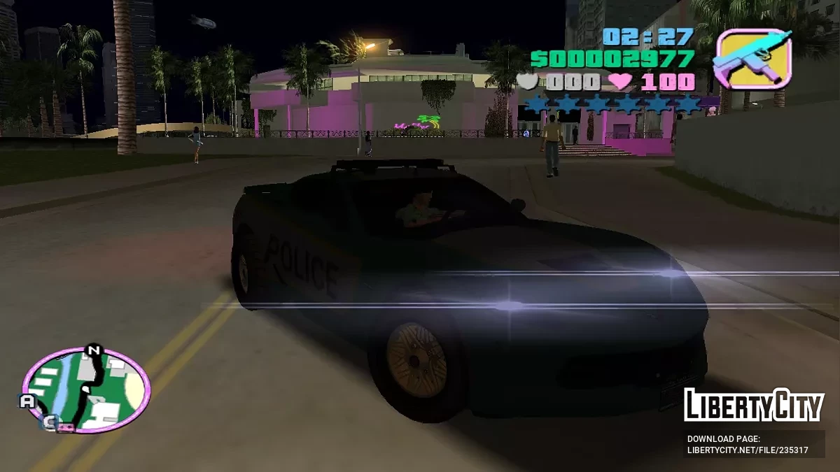 Chevrolet Corvette Grand Sport Интерсептор (VCPD) / GTA Vice City