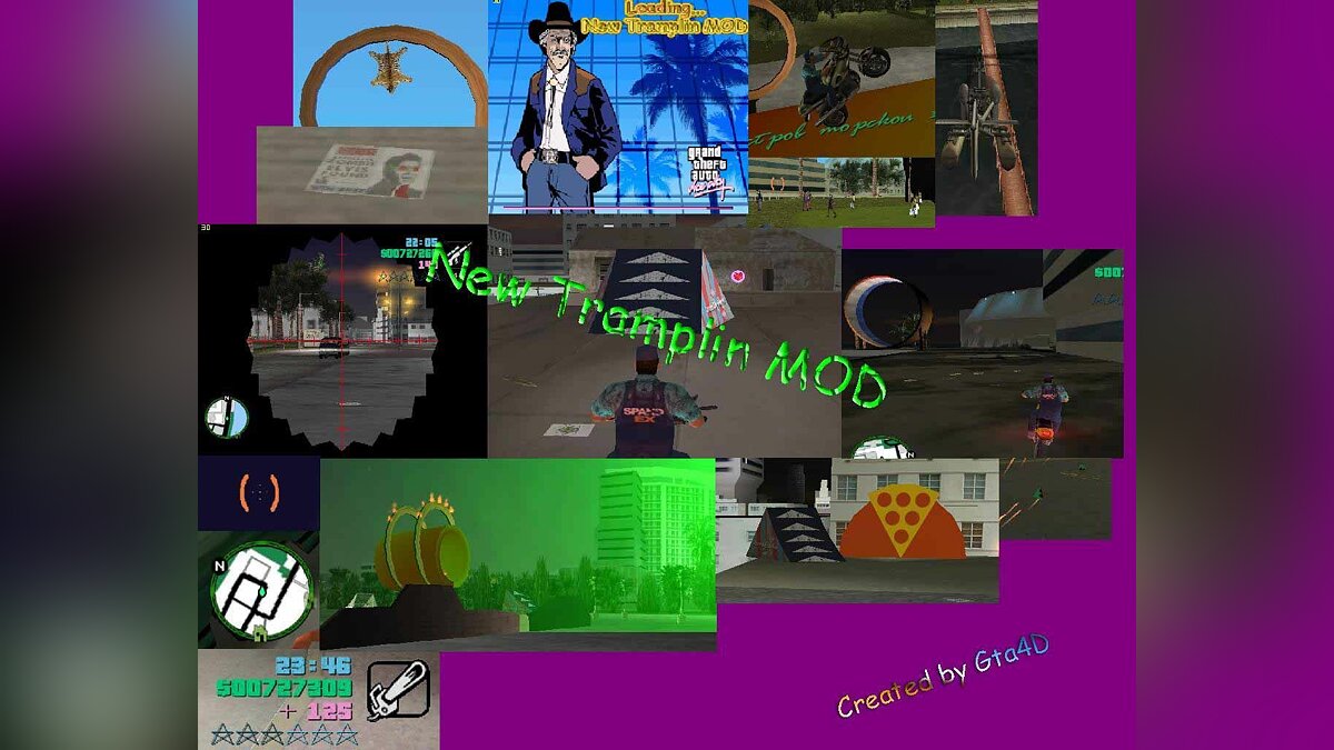 New tramplin Mod для GTA Vice City - Картинка #1