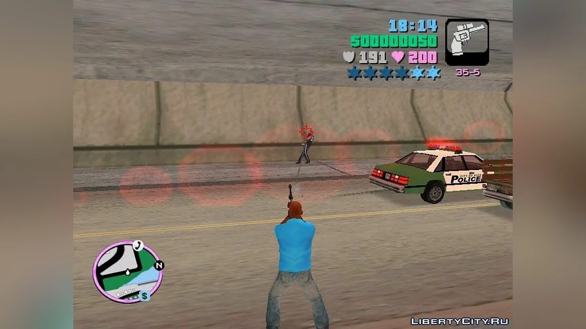 Новый прицел / GTA Vice City