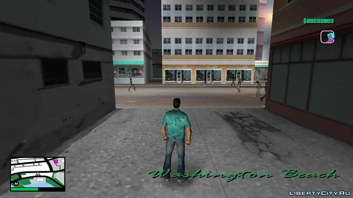 Rectangular HUD / GTA Vice City