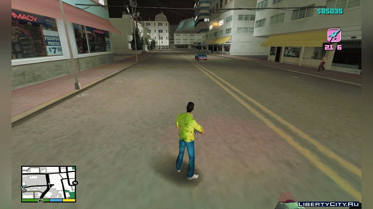 Rectangular HUD / GTA Vice City