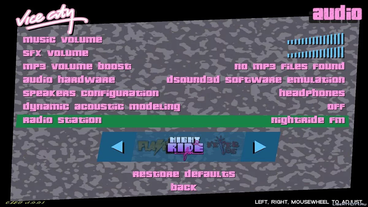 Nightride FM / GTA Vice City