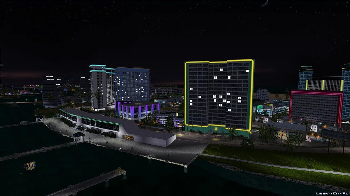 Vice City Neons v4 / GTA Vice City