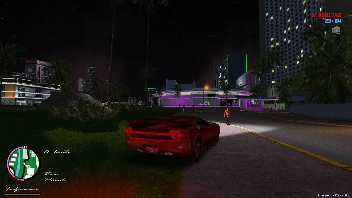 Vice City Neons v4 / GTA Vice City