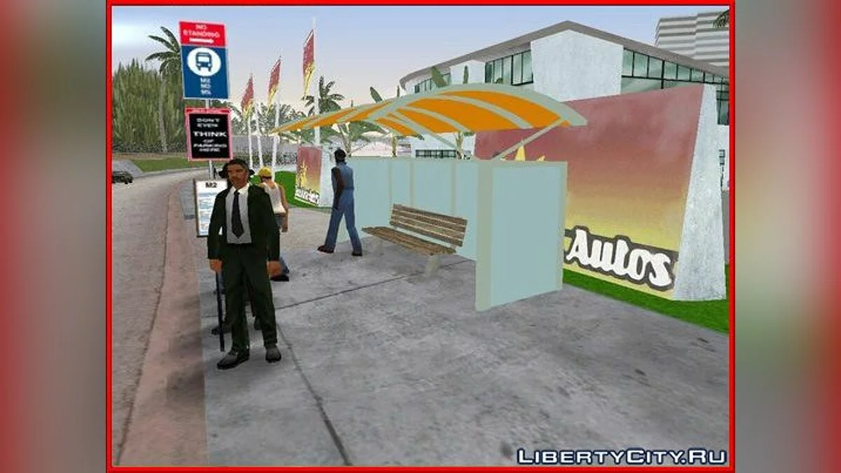 Bus Halt v.2.0 / GTA Vice City