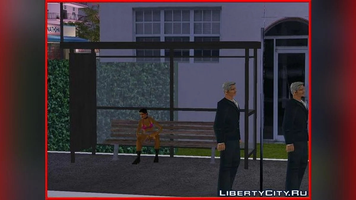 Bus Halt v.2.0 / GTA Vice City