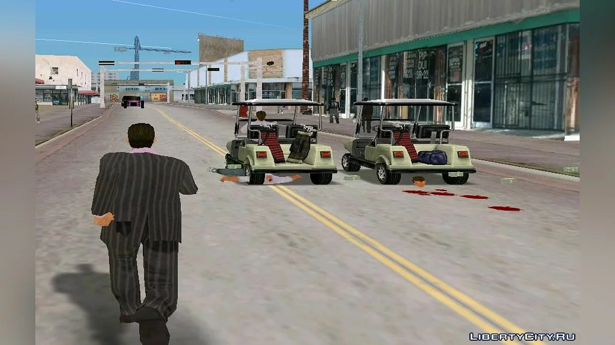 Все автомобили в траффике / GTA Vice City