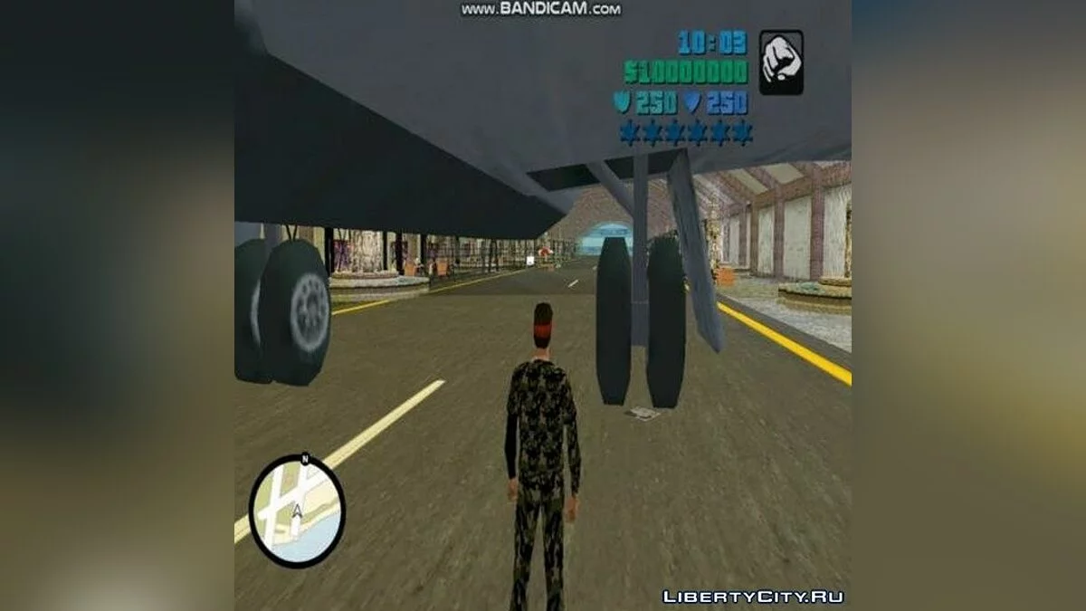 Большой ангар в аэропорте / GTA Vice City