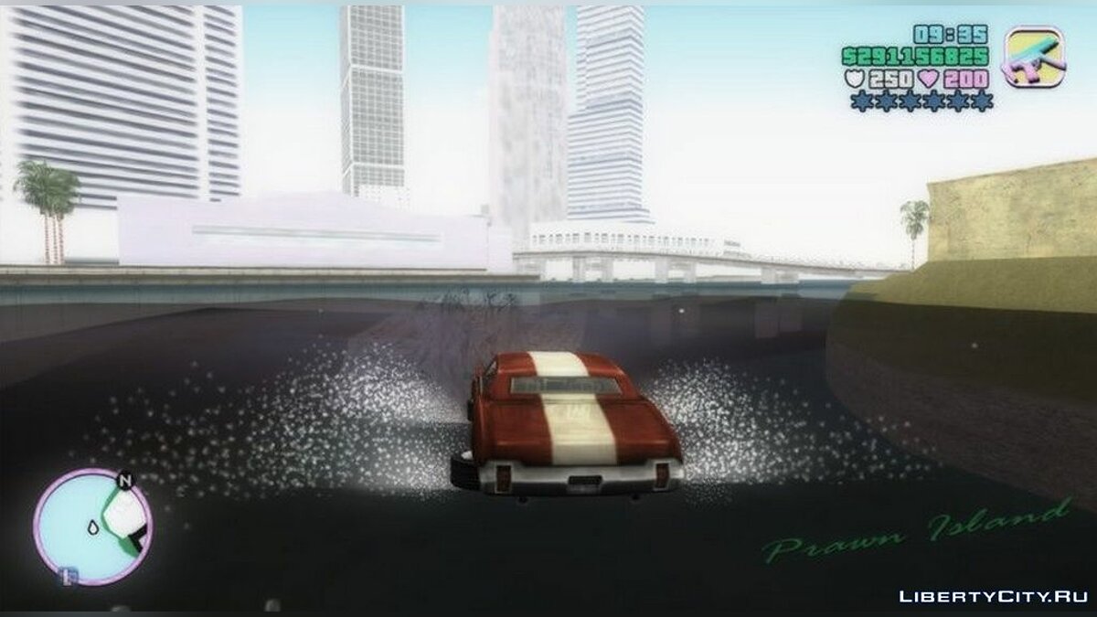 Скачать Исправление воды и теней для GTA Vice City