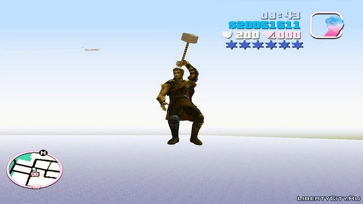 Тор скин + скрипт / GTA Vice City