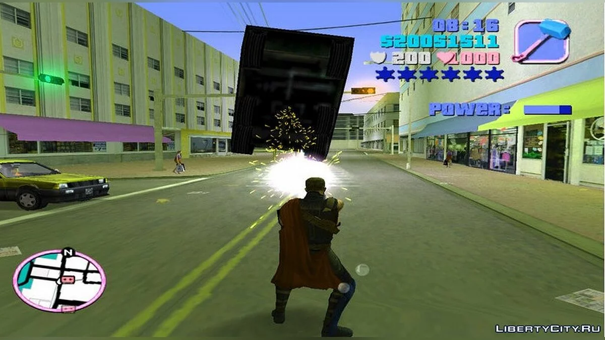 Тор скин + скрипт / GTA Vice City