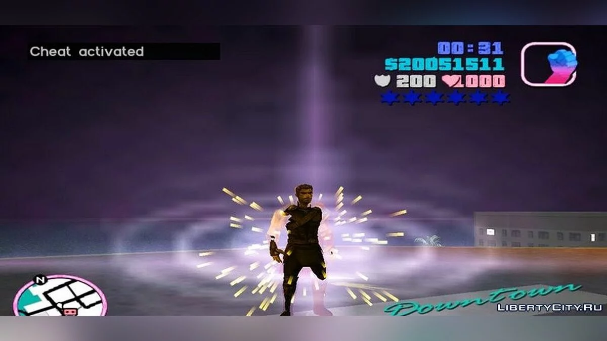 Тор скин + скрипт / GTA Vice City