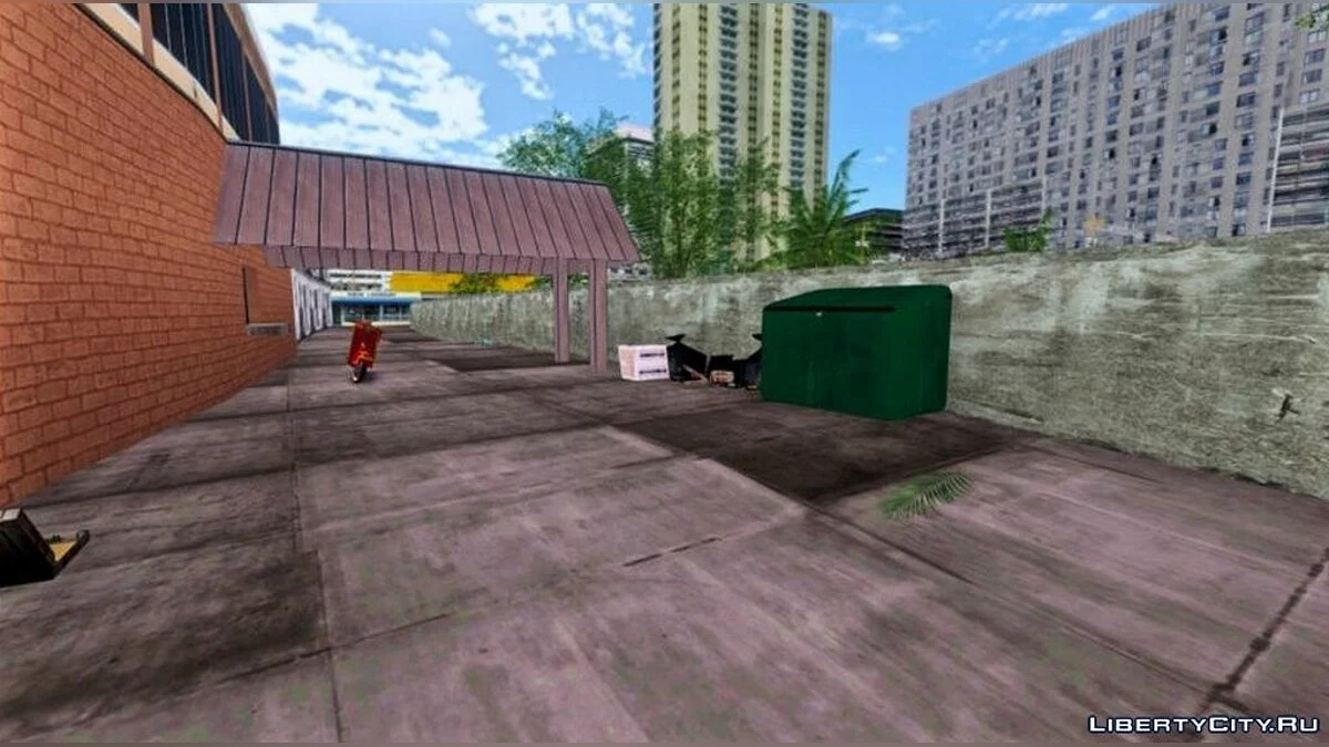 Множество новых объектов / GTA Vice City