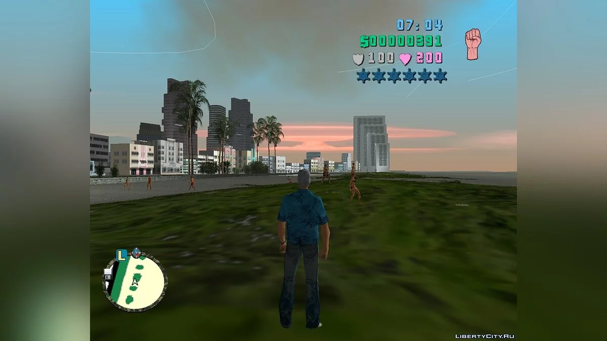 Радиоактивный дождь и вампиризм / GTA Vice City