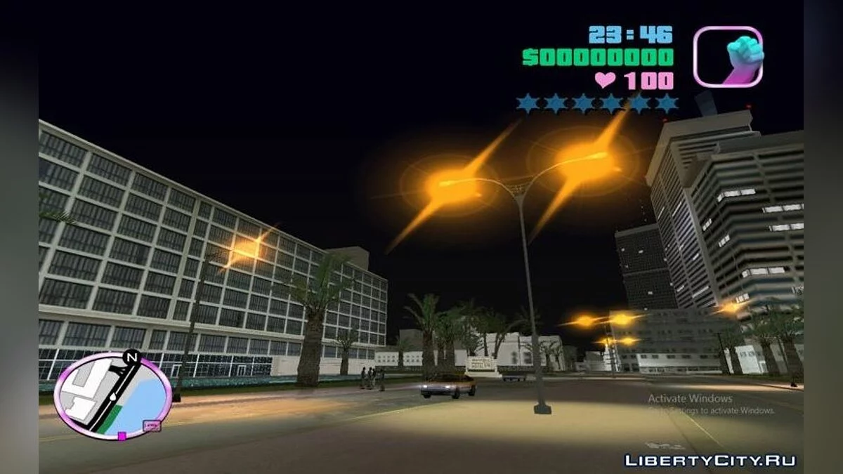 Новые столбы в HD / GTA Vice City