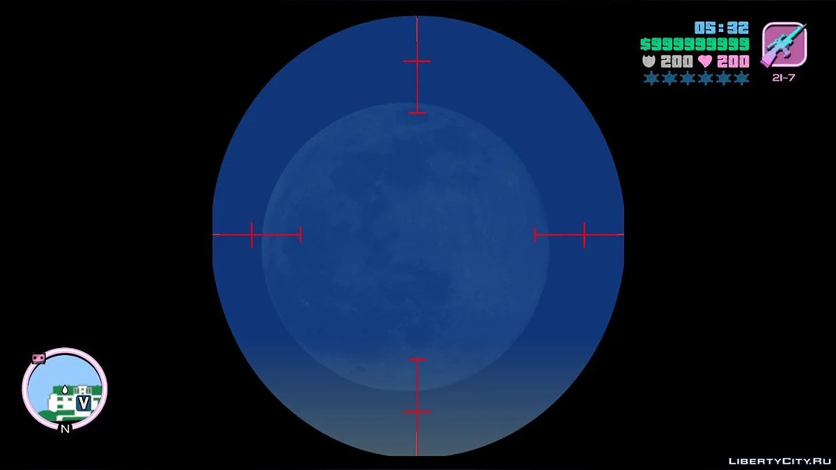 Обновлённый Улучшенный прицел на снайперских винтовках / GTA Vice City