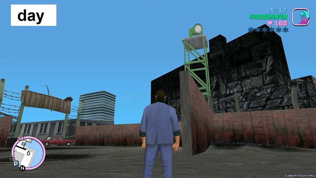 Фикс экскаваторов и прожектор / GTA Vice City