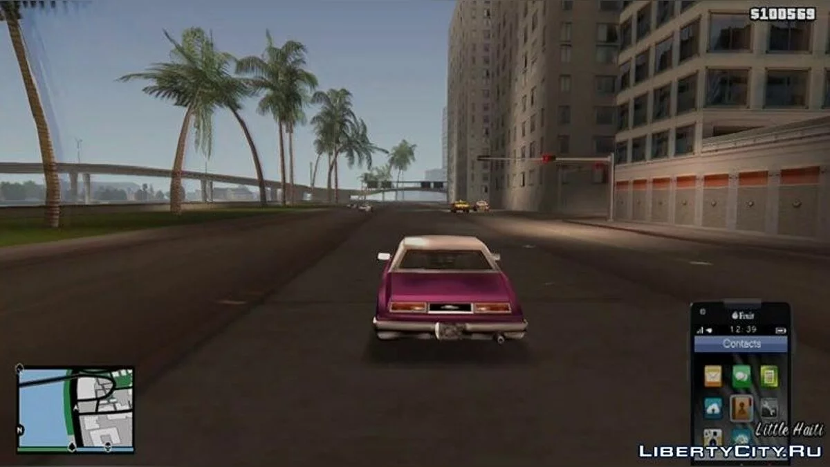 Худ в стиле GTA 5 для Vice City v3.0 / GTA Vice City