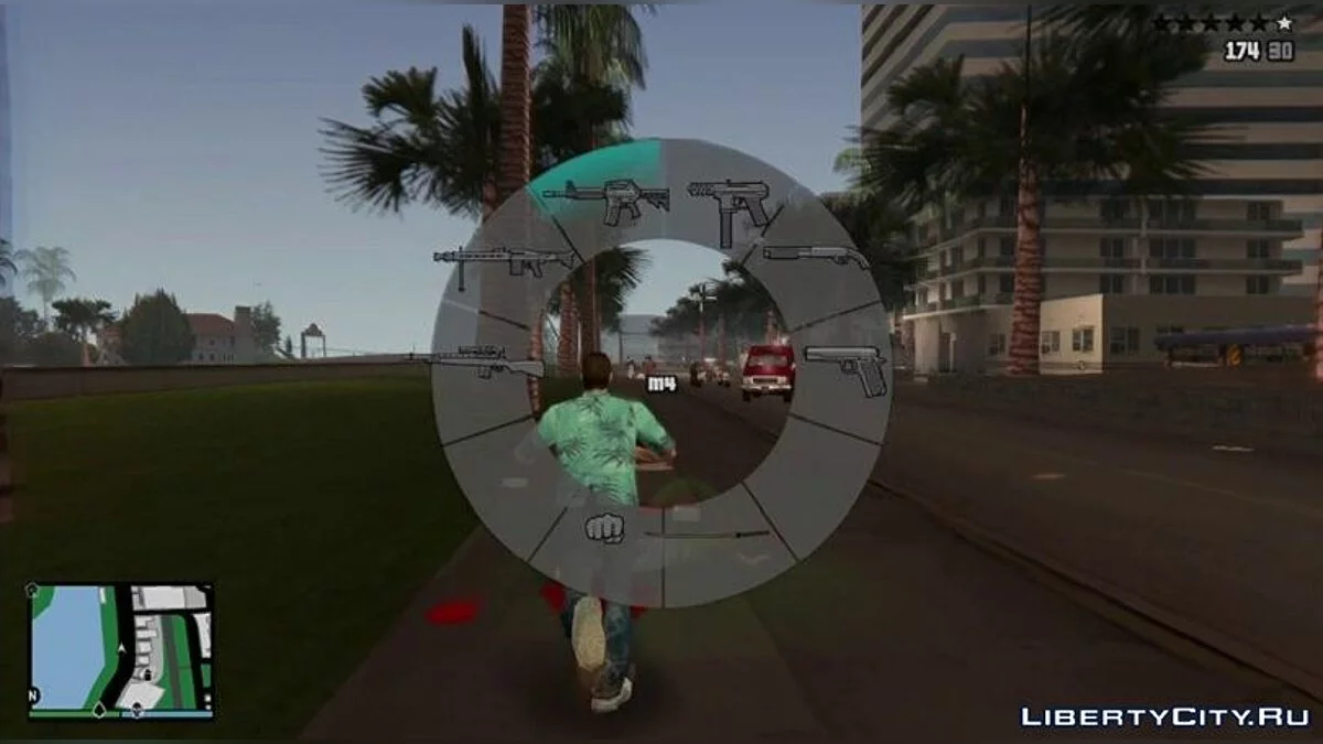 Худ в стиле GTA 5 для Vice City v3.0 / GTA Vice City