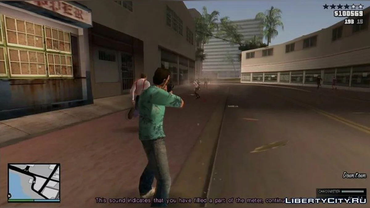 Худ в стиле GTA 5 для Vice City v3.0 / GTA Vice City