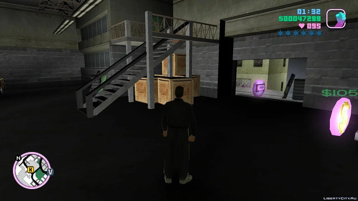 Расширенный интерьер \"Кауфман Кэб\" / GTA Vice City